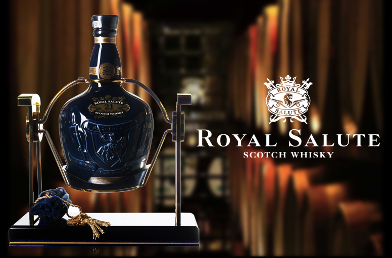 洋酒皇家礼炮21年威士忌royalsalute英国原装进口礼袍