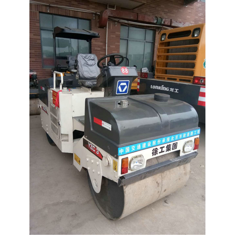 二手2噸壓路機(jī)3噸振動(dòng)壓路機(jī)
