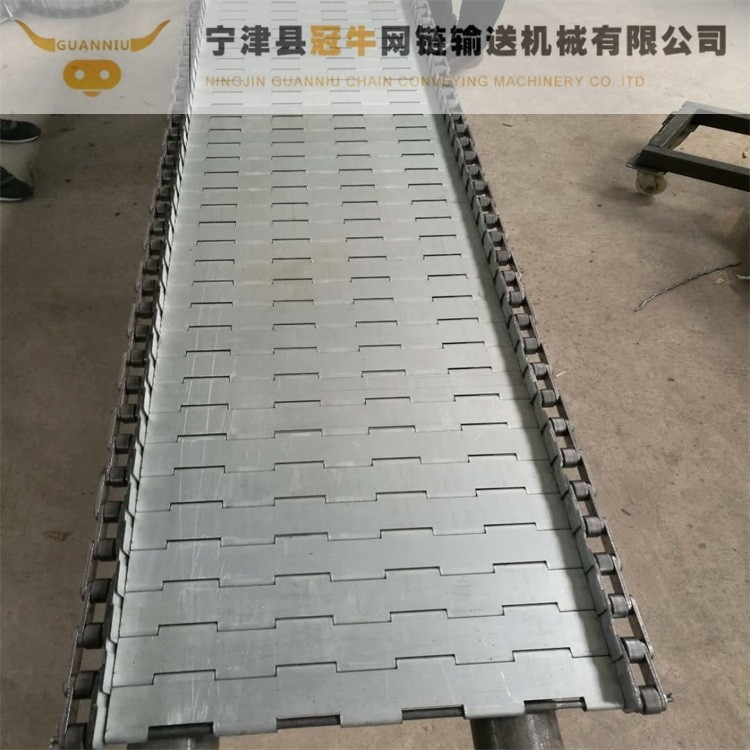 不锈钢链板 链板链条式输送带 不锈钢输送机链板加工订做
