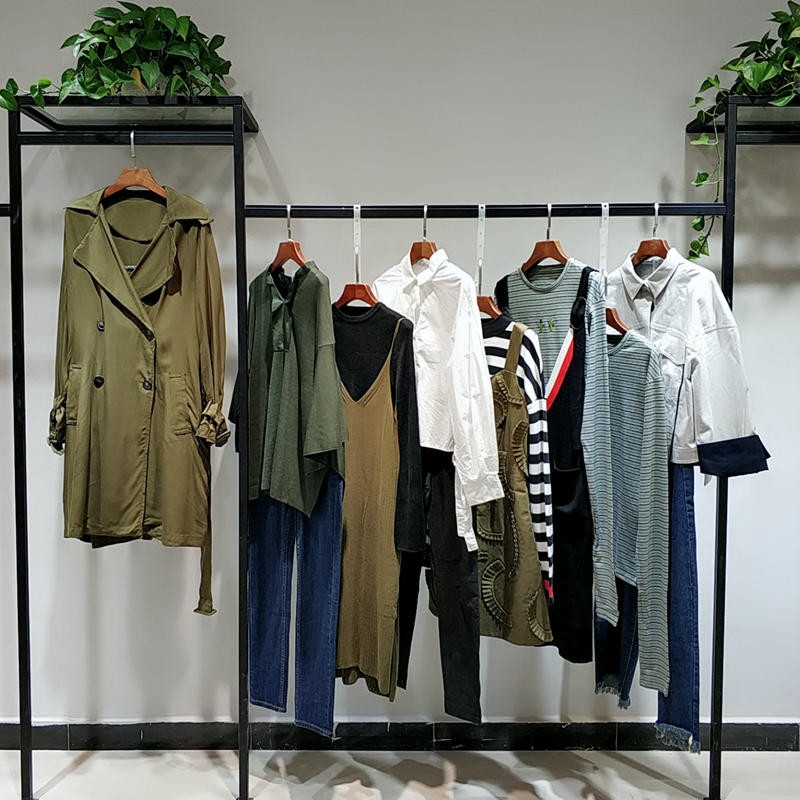怡泽杭州四季青服装批发市场品牌折扣女装批发厂家库存女装货源