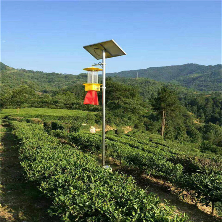 振频杀虫灯价格重庆诱虫灯立柱太阳能杀虫灯