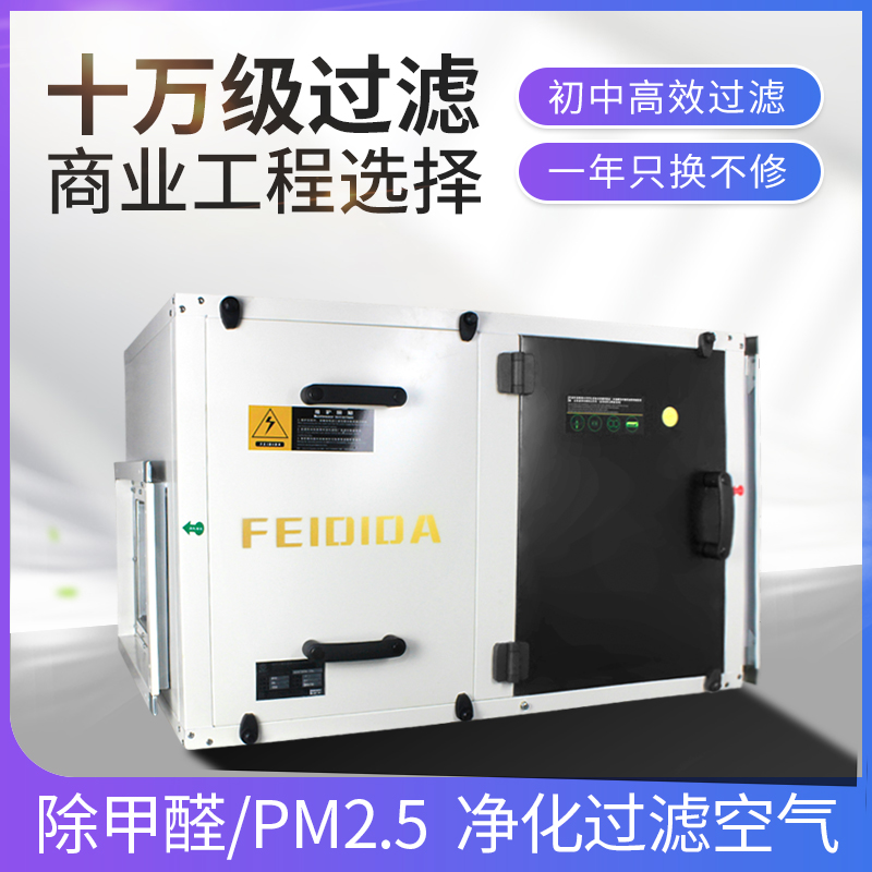 菲迪達(dá)FEIDIDA十萬級(jí)空氣凈化過濾新風(fēng)機(jī)組工業(yè)商用空調(diào)系統(tǒng)食品車間廠房潔凈