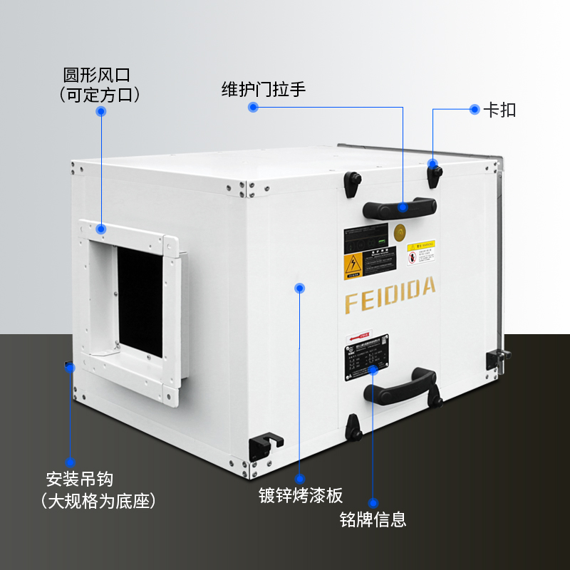 菲迪達(dá)GDF靜音工裝風(fēng)機(jī)箱酒店餐飲行業(yè)