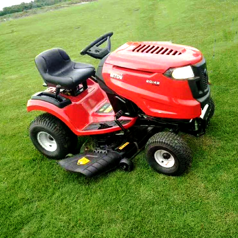 进口座驾式割草机 园林草坪四轮割草机 后排座驾式割草机 双刀座驾式