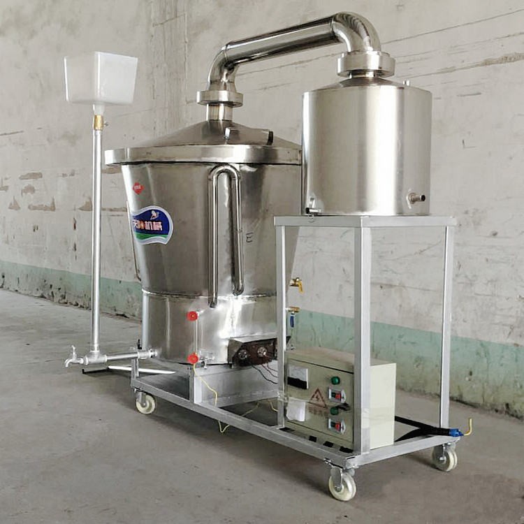 不锈钢白酒设备价格 投料100斤酿酒设备厂家直销