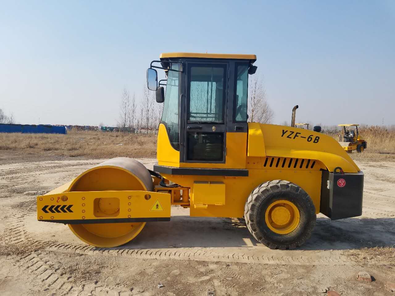 供应6吨单钢轮压路机 双钢轮振动压路机价格 压路机厂家-压实机械