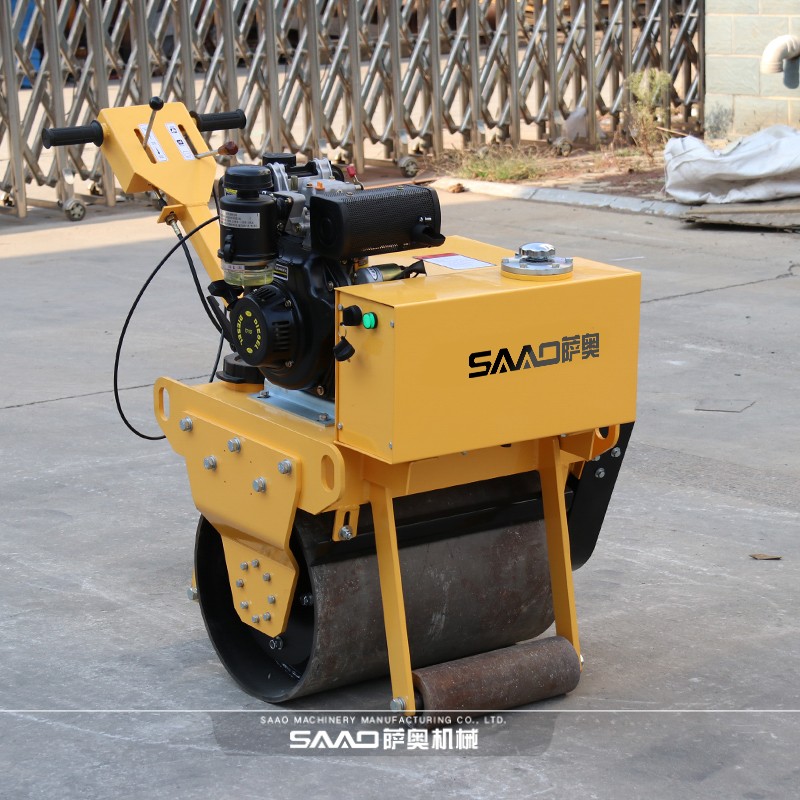 压实小型压路机 小型手扶单钢轮回填土压实小型压路机-路面机械|工程