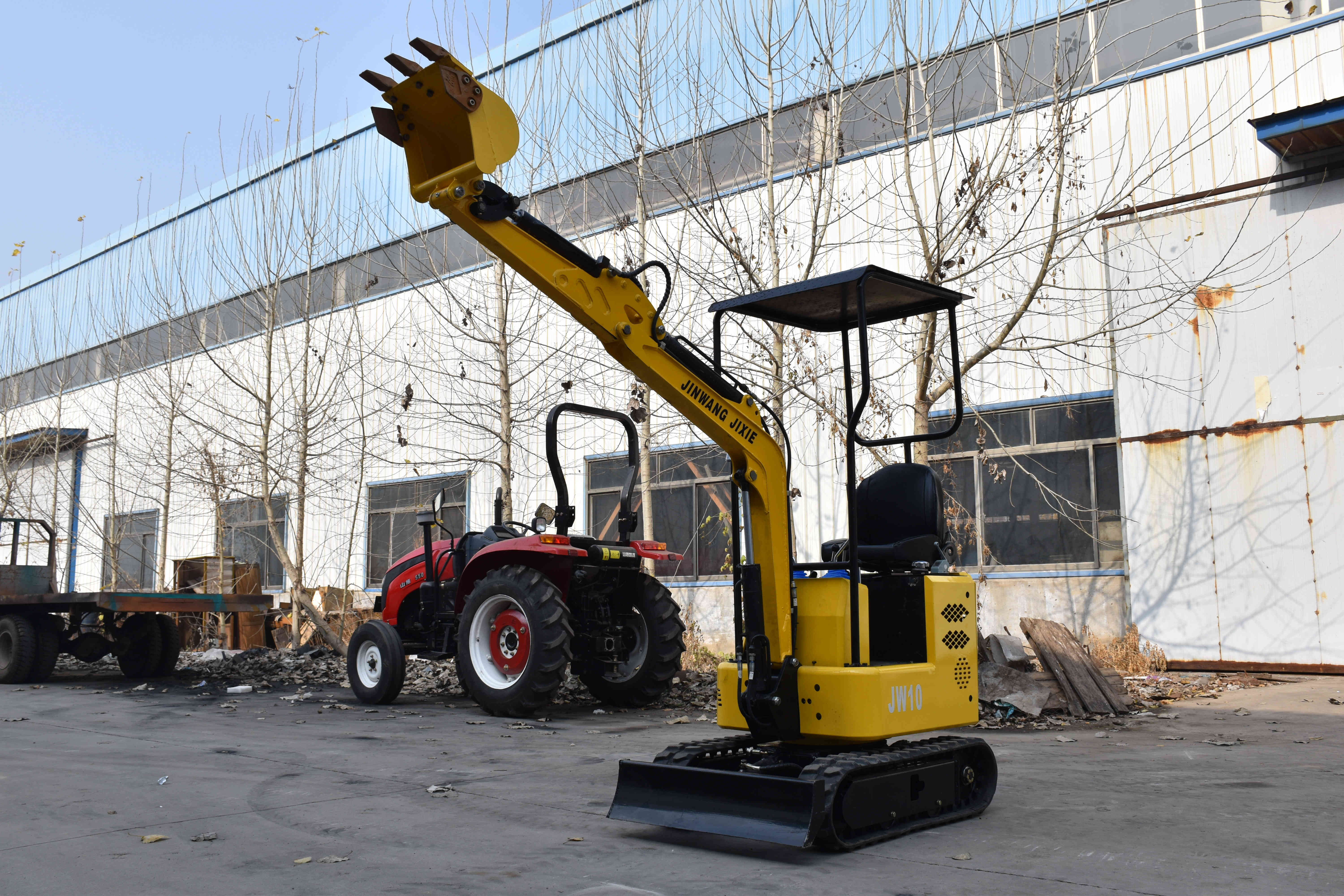 室内破碎小勾机 果园小挖机小型 农用多功能小型挖掘机