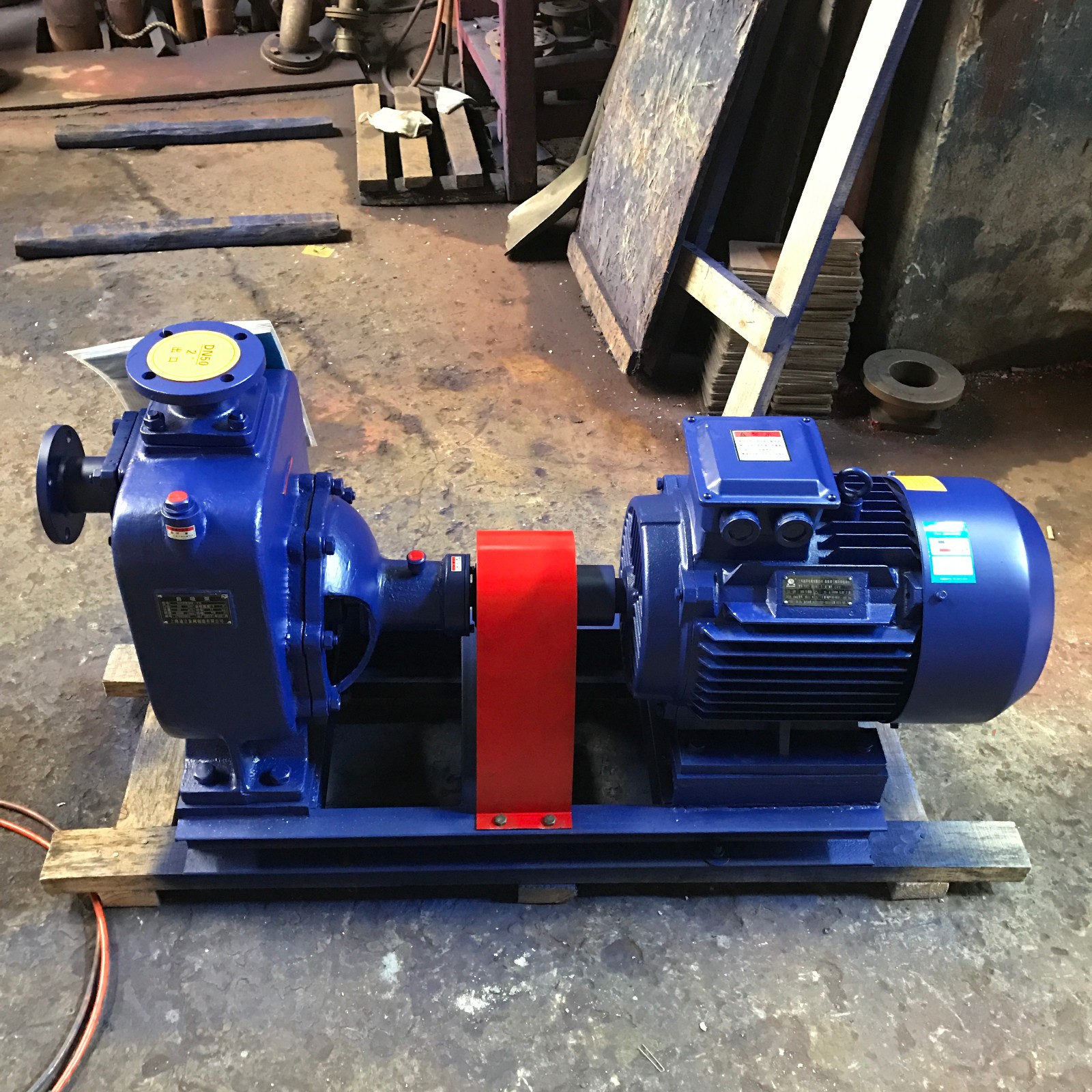 zw型不锈防爆无堵塞自吸式排污泵