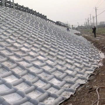 土工模袋 宏祥厂家直销护坡值生土工膜袋 聚合化纤模袋-针刺无纺布