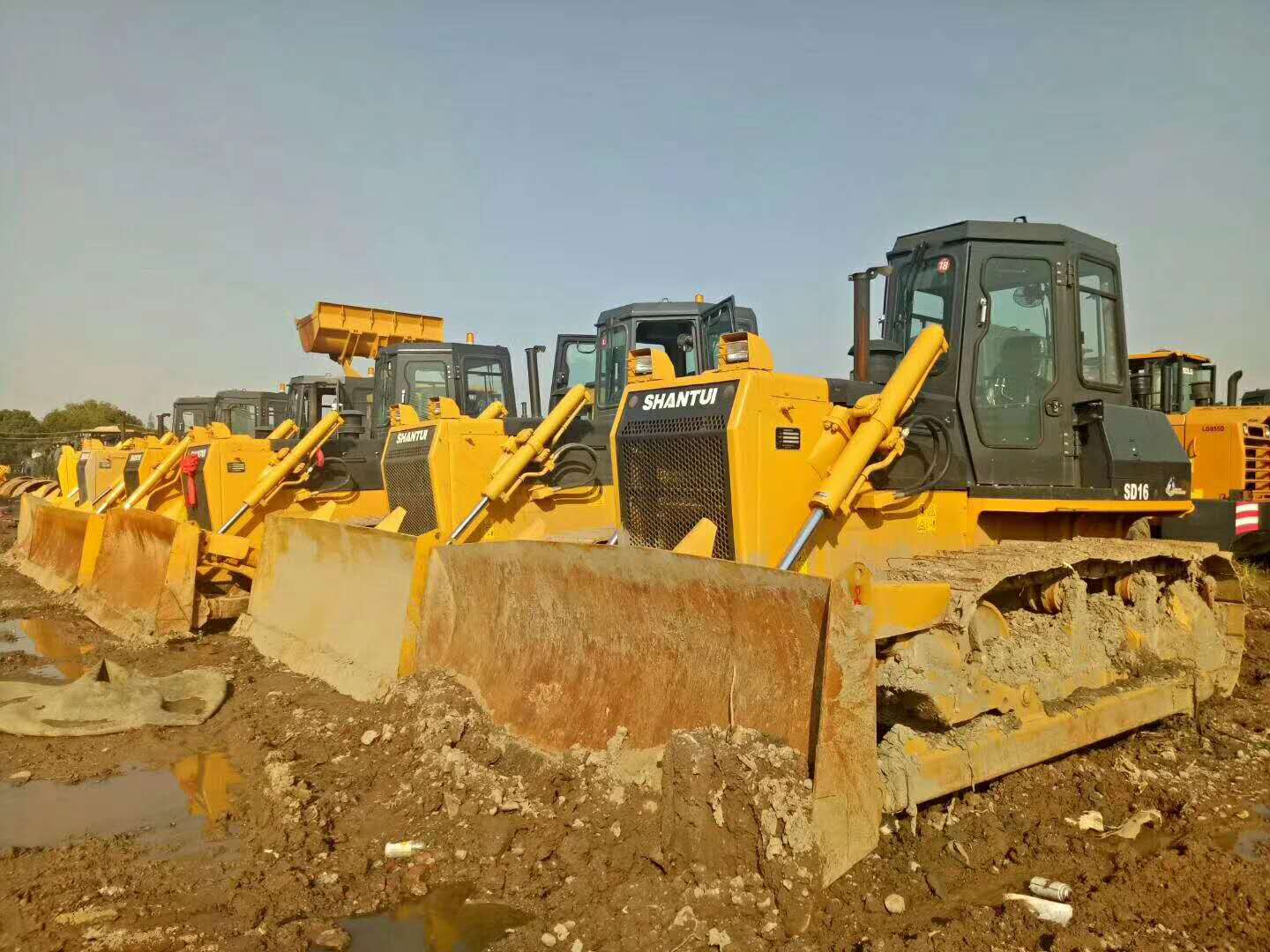 山推二手推土机个人转让|二手湿地130推土机