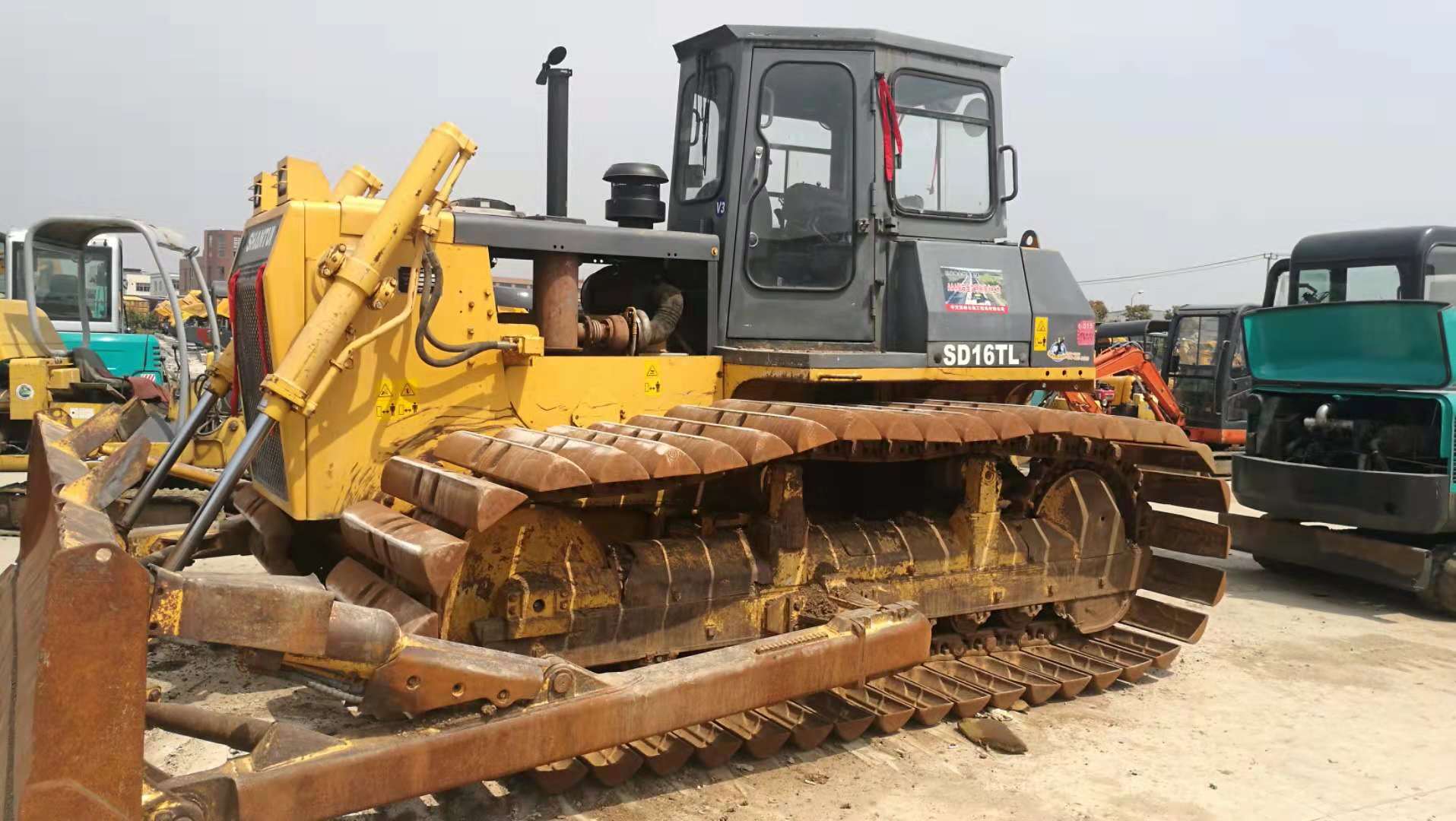 山推二手推土机个人转让|二手湿地130推土机