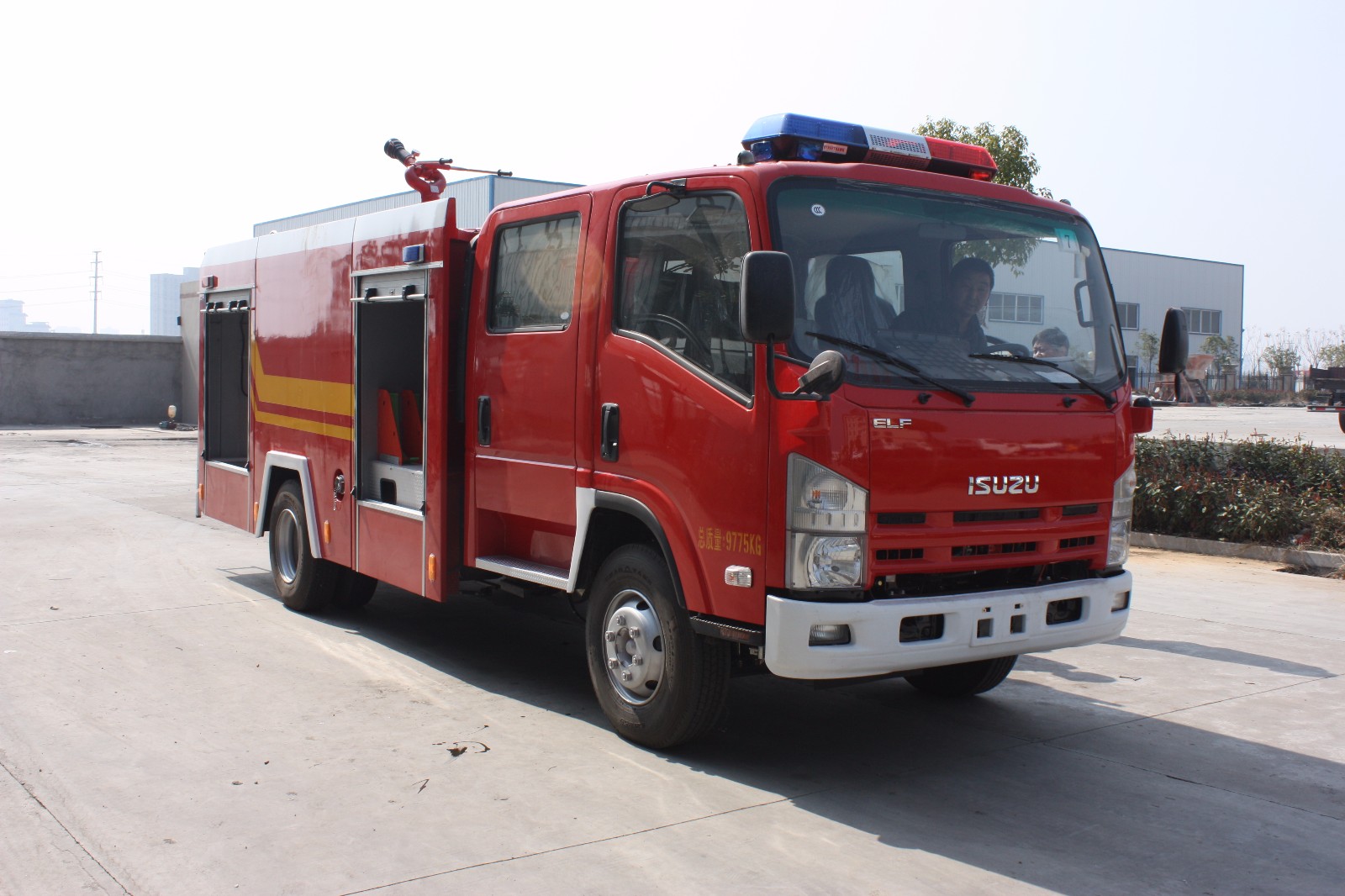 3.5吨五十铃水罐消防车厂家