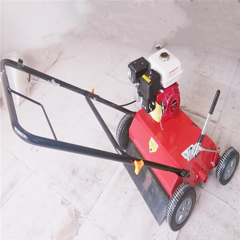 生产草坪梳草机 480宽度手推草坪梳草机操作轻快-植保机械|农业机械|