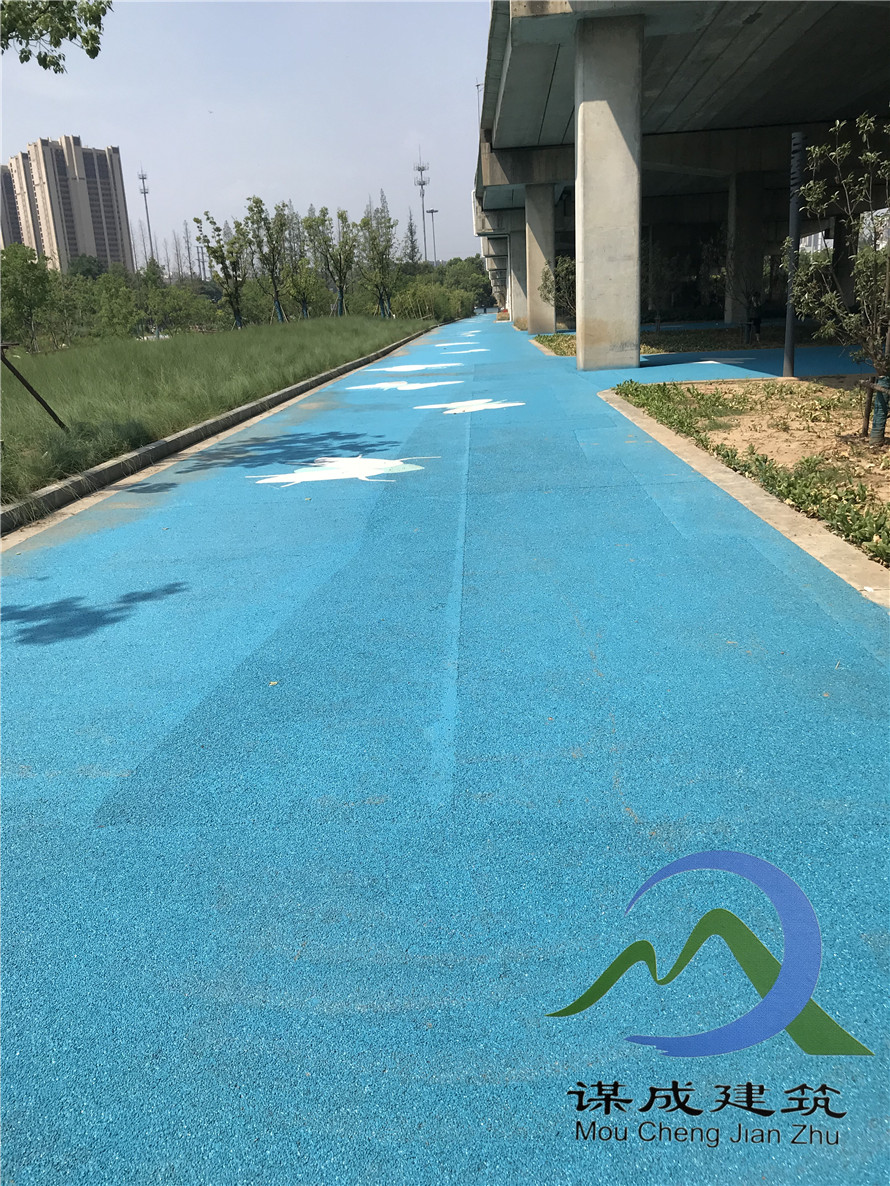 萊蕪道路改色噴塗劑,黑色瀝青路面改色處理-地坪|建築裝修施工|建築,