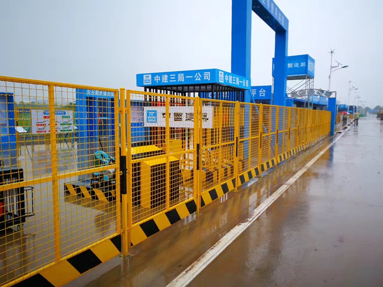 武汉地铁基坑护栏厂家直销,数量充足