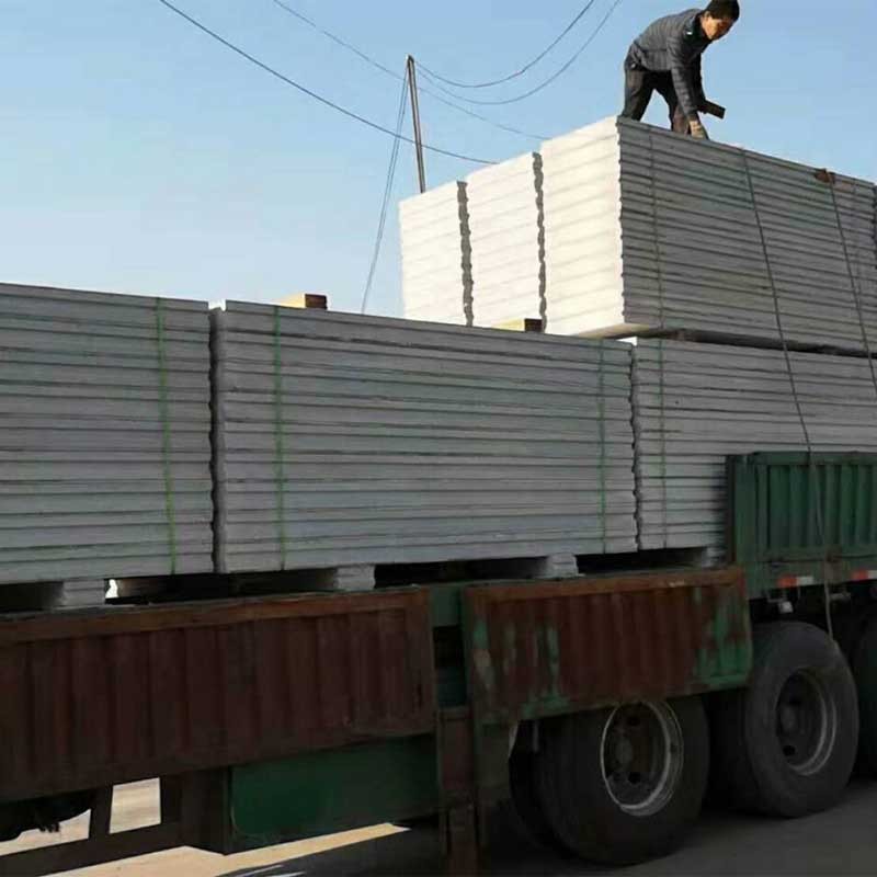 第三代2019水泥泡沫夹芯轻质复合隔墙板