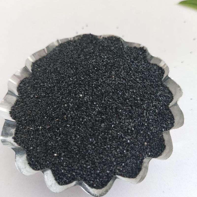 本诺供应金刚砂 抛光除锈耐磨地坪专用黑色金刚砂