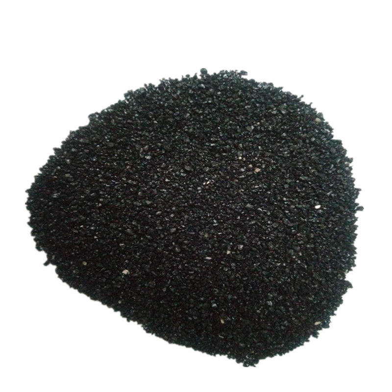 本诺厂家直销黑色石英砂亮黑砂地坪石英砂 透水砖专用砂