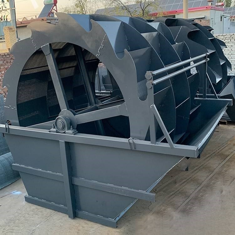 砂石场专用水洗砂机高效叶轮洗砂机大型水轮洗石机