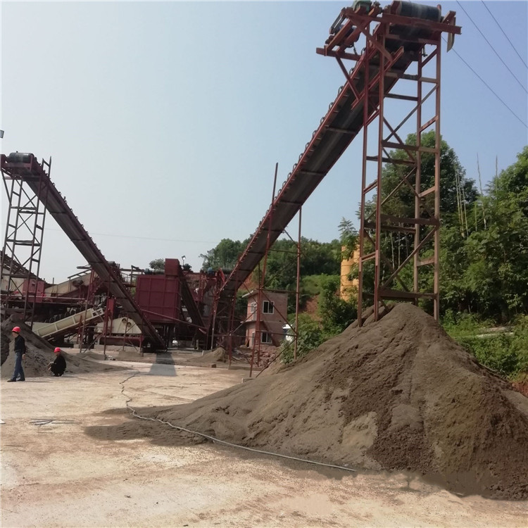 风化沙制沙生产线时产50吨花岗岩制砂生产线价格机制沙生产线设备