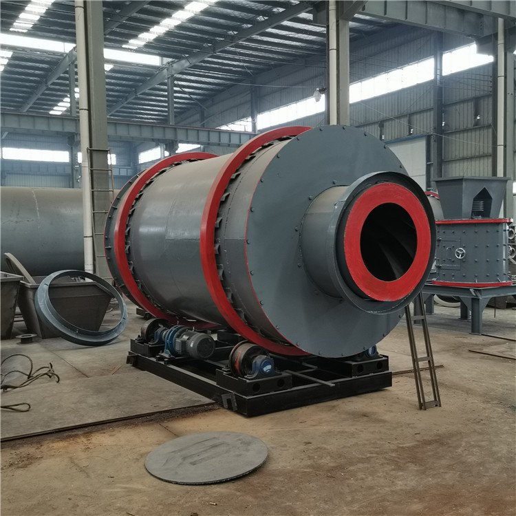 石英砂烘干机三筒烘干机正大朗科单筒脱硫石膏烘干设备