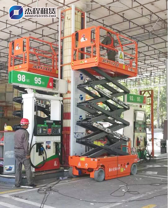 黄埔外墙清洗车出租,14米电动升降平台车出租,高空站人升降车租赁