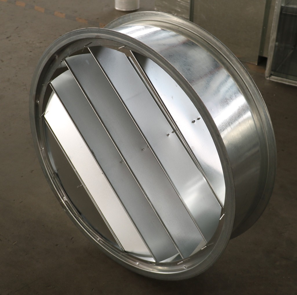 深圳热销优质镀锌板圆形止回阀 厂家定制质量优