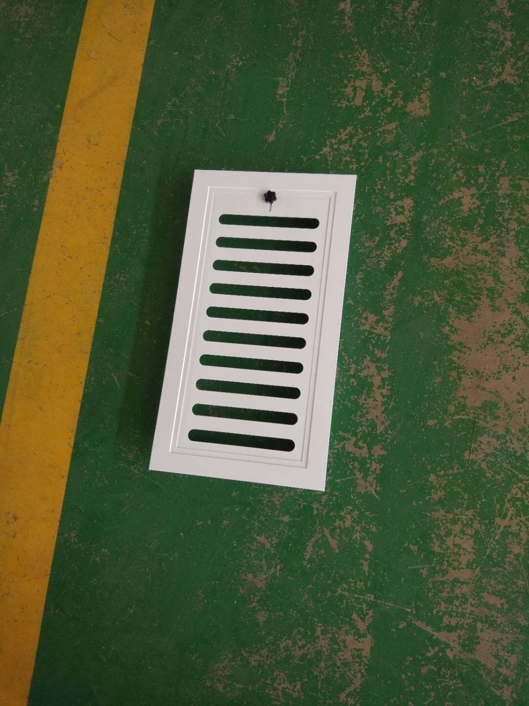 上海定制地铁轨底专用篦板风口 铝合金可调式篦板风口厂家直供