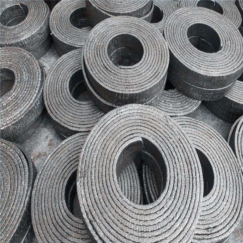 耐高温黑色石棉密封条 锅炉密封隔热石棉烟箱带