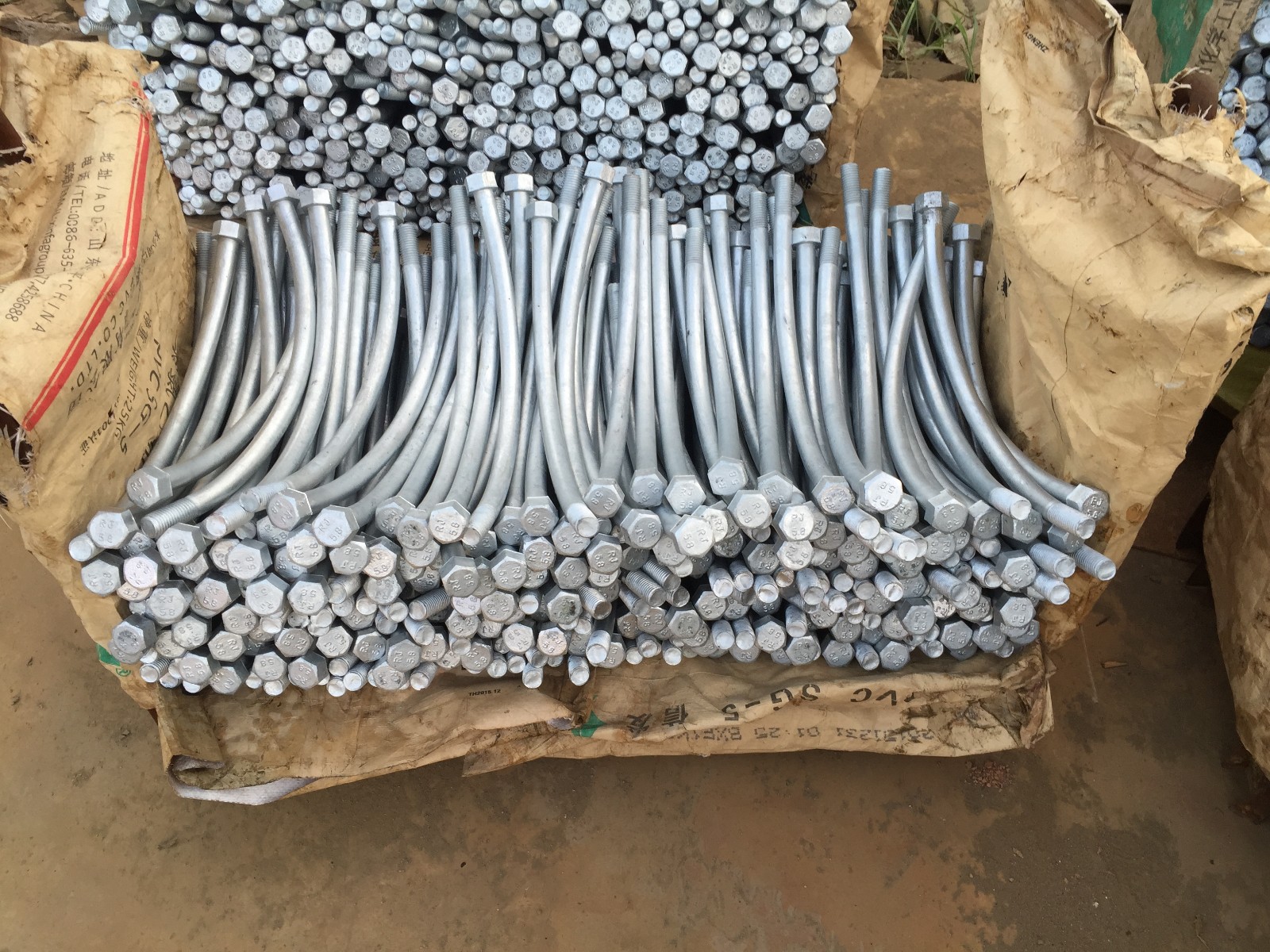 地铁管片螺栓 隧道弧形螺栓 双头弧形螺栓生产-螺栓|紧固件,连接件