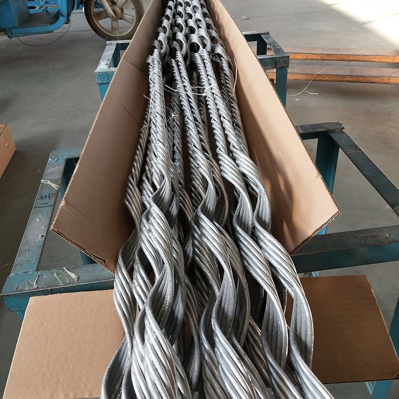 预绞丝安全备份线夹110kv线路补强金具