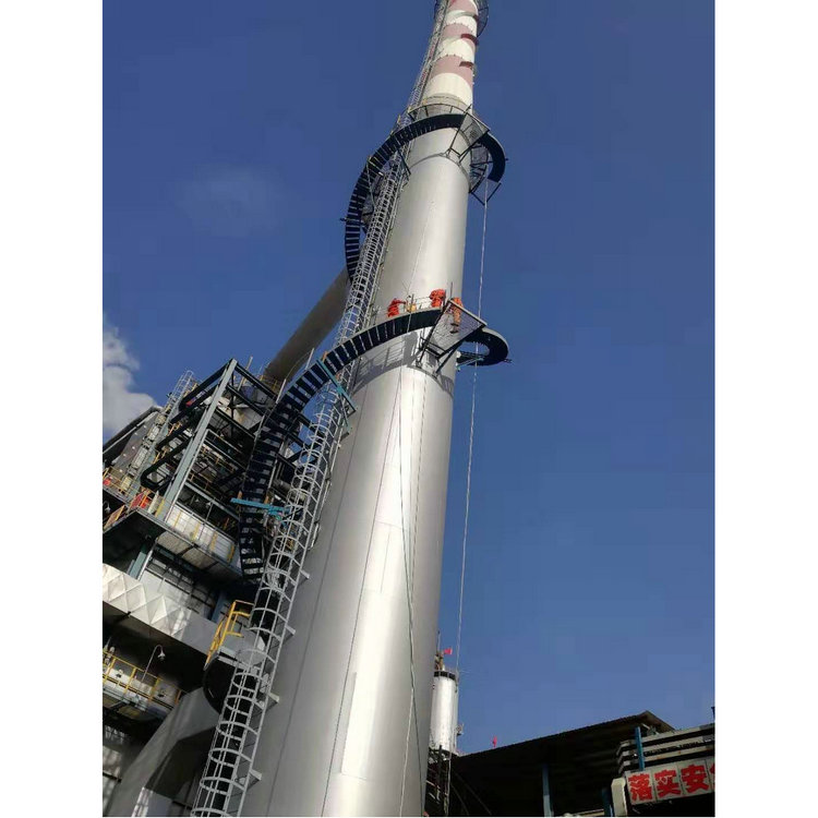 烟囱新建 普通q235碳钢烟囱制作安装工程