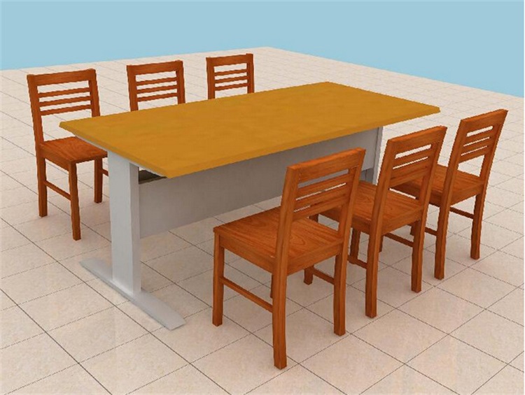 阅览桌钢木阅览桌阅览室阅览桌厂家直销-阅览室桌椅|学校家具|办公,文