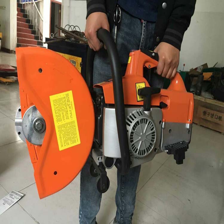 汽油的石材切割机 型材金属砂轮片汽油切割机 混凝土消防无齿锯