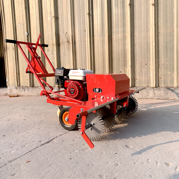 广东广州自走式草坪划线机草坪起草皮机草皮切边画线机