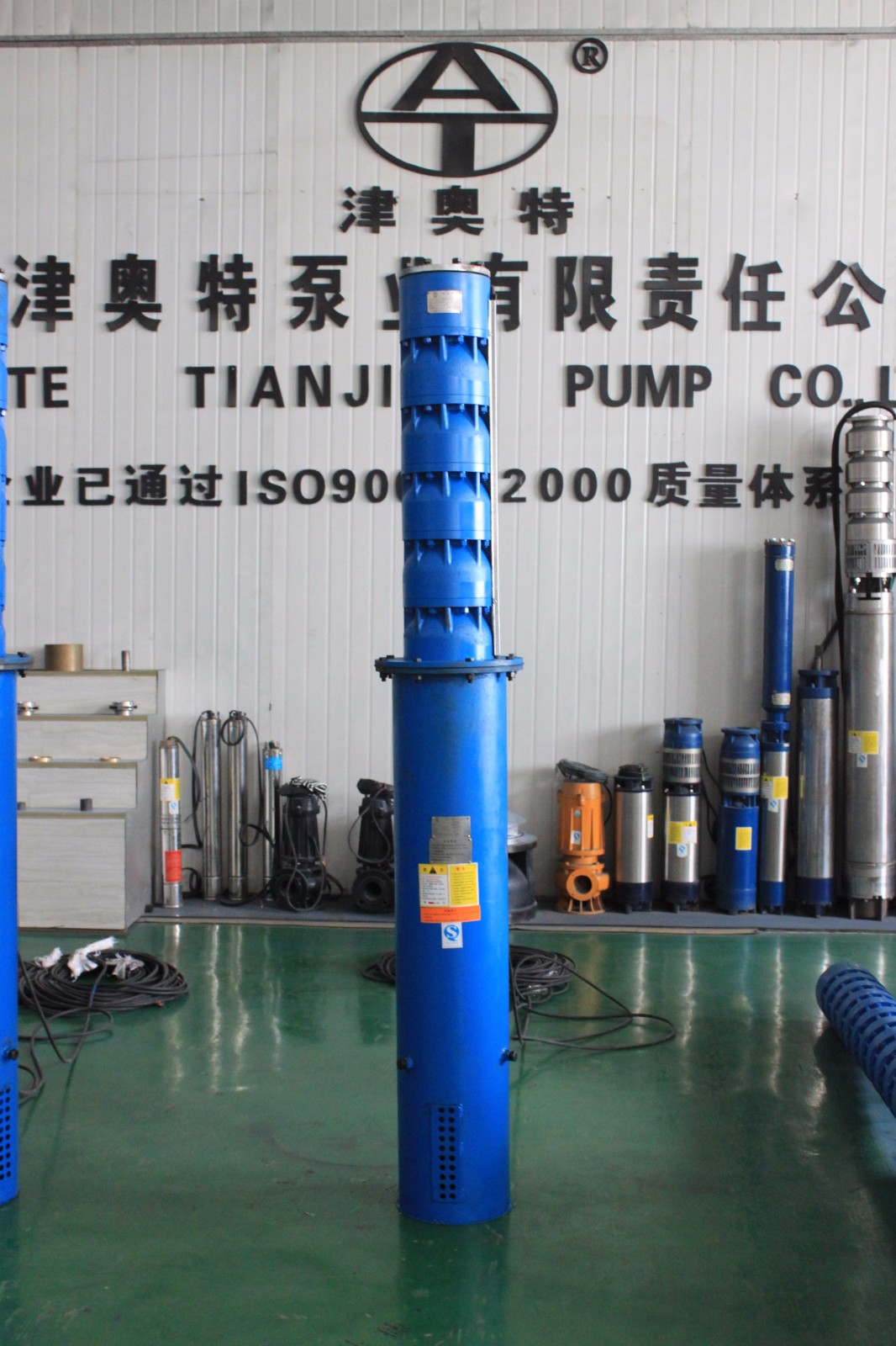 渤海油田大流量采油不锈钢耐高温潜油电泵