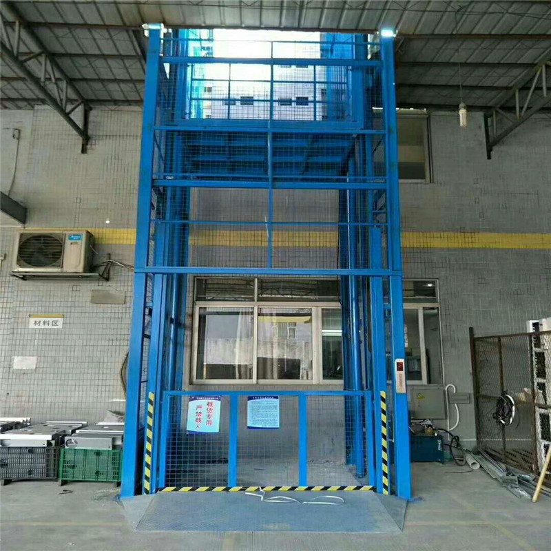 门头沟区液压升降货梯厂家生产导轨式液压升降机各种尺寸定做