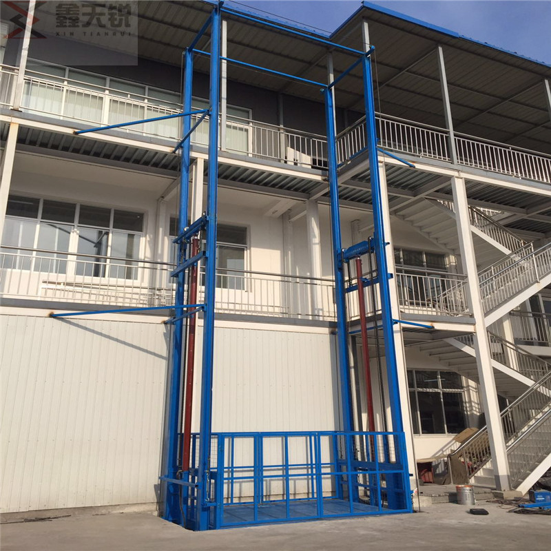 海南3层液压升降货梯生产厂家质量好价格低-济南天锐