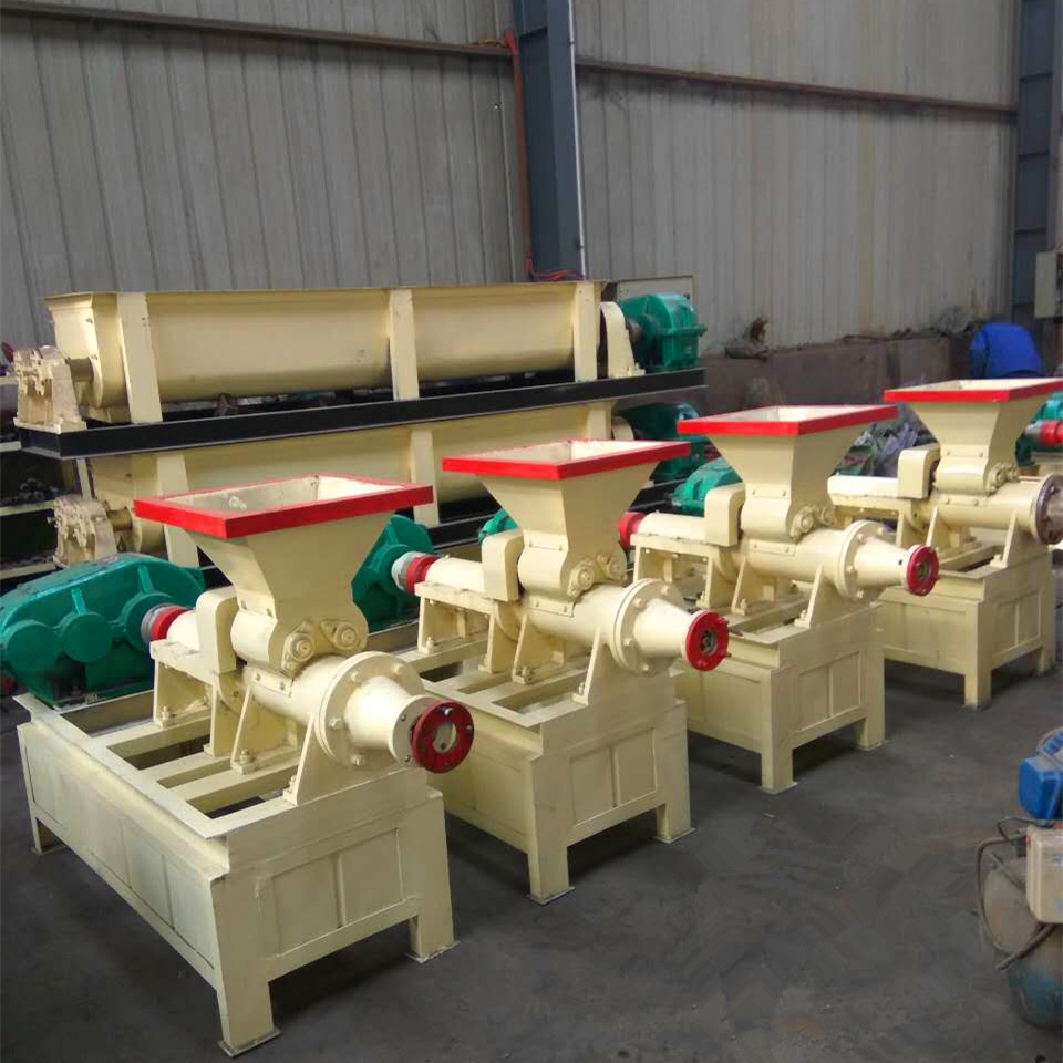 蓝炭煤粉炭粉成型机 小型空心炭粉煤棒机 增碳剂活性炭型煤棒机