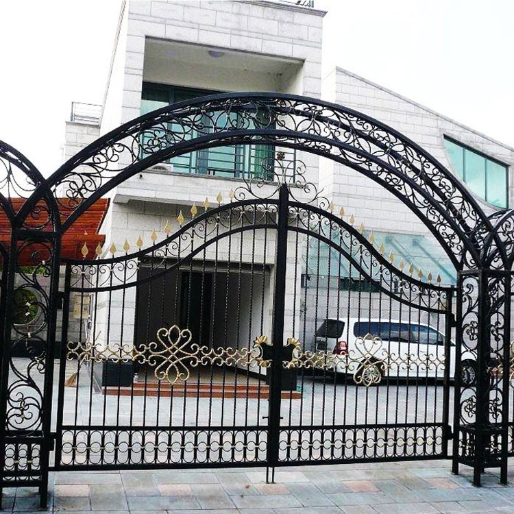 别墅铁艺大门铁艺大门厂家欧式铁艺大门