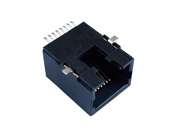 东莞rj45母座价格|供应rj45带线jack转换插座黑色 转换插座rj45母座