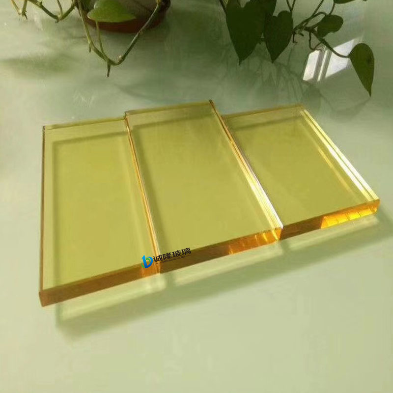 深圳诚隆热销水晶黄玻璃_舞台灯水晶黄透明钢化玻璃 一站式采购