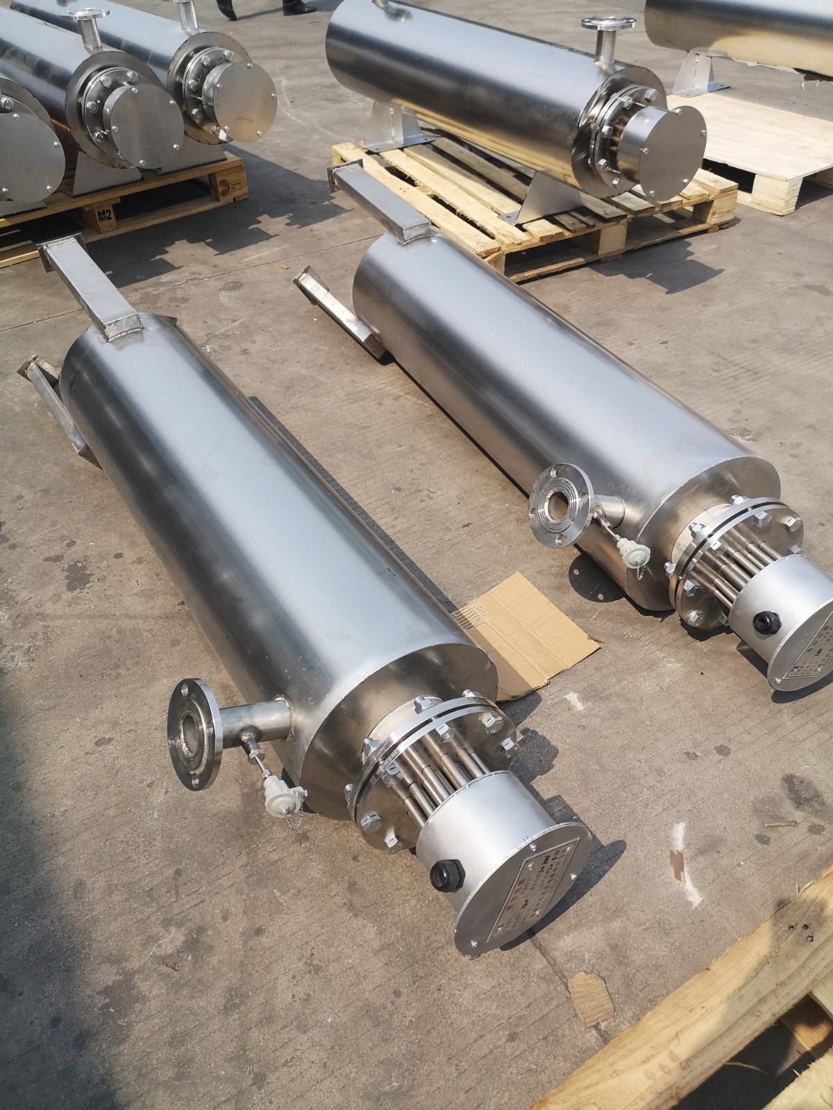 定制30kw 不锈钢304空气加热器 空气电加热器 管道空气电加热器