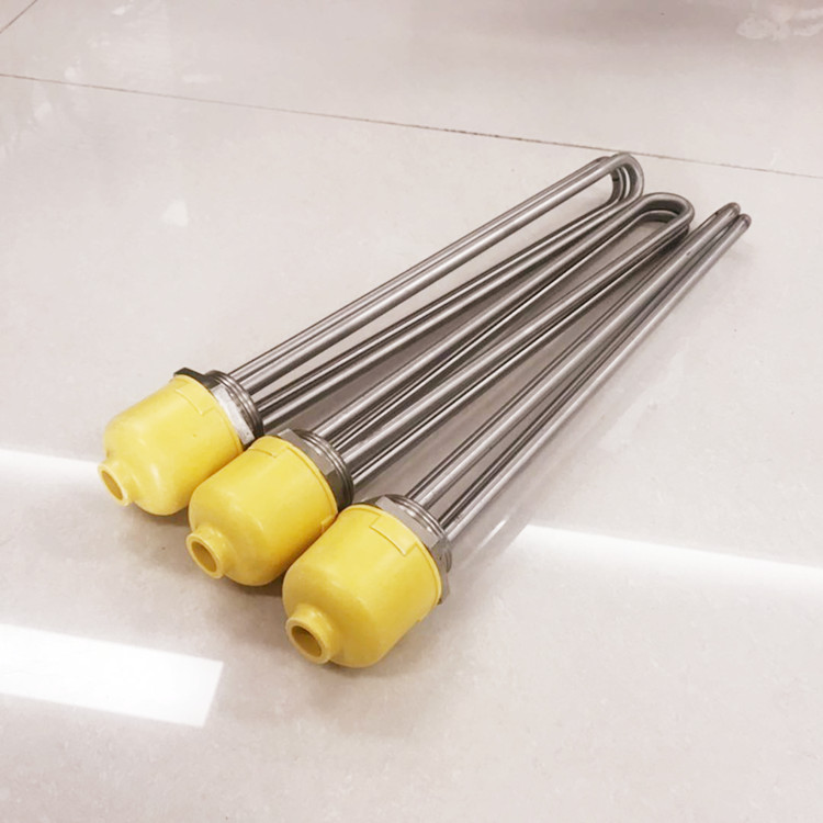 大功率蒸烫机加热管 不锈钢法兰发热管 中驰厂家非标定制