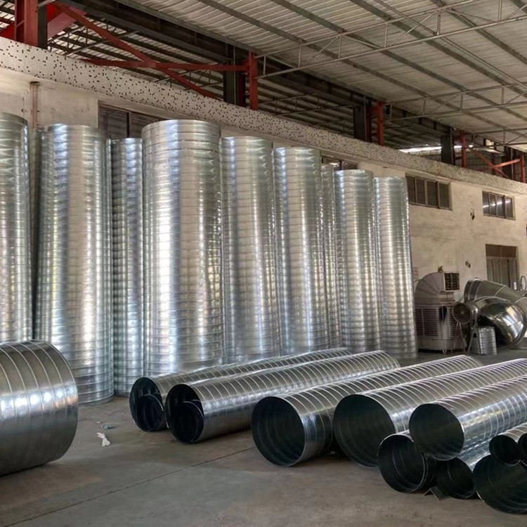 螺旋风管批发螺旋风管加工厂家 佛山通畅螺旋风管厂