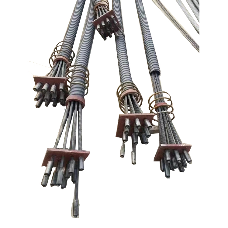 混凝土预应力钢绞线, 预应力钢绞线 标注15-7r5 7根5mm钢丝捻制而成的