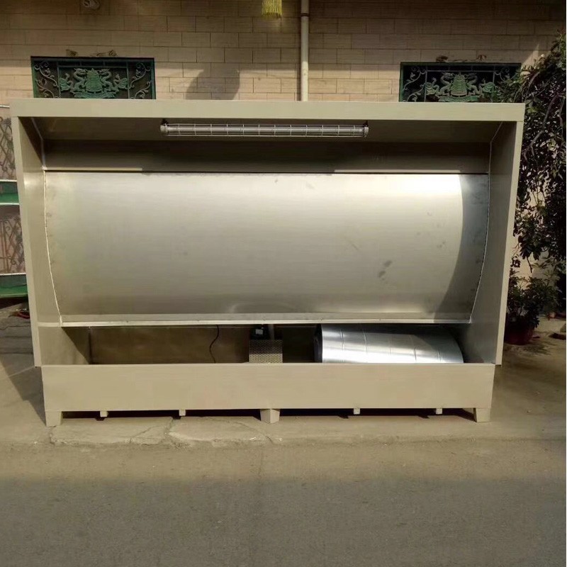 喷漆房水帘柜水帘机水帘喷漆台漆雾处理-涂装除尘设备|涂装设备|机械