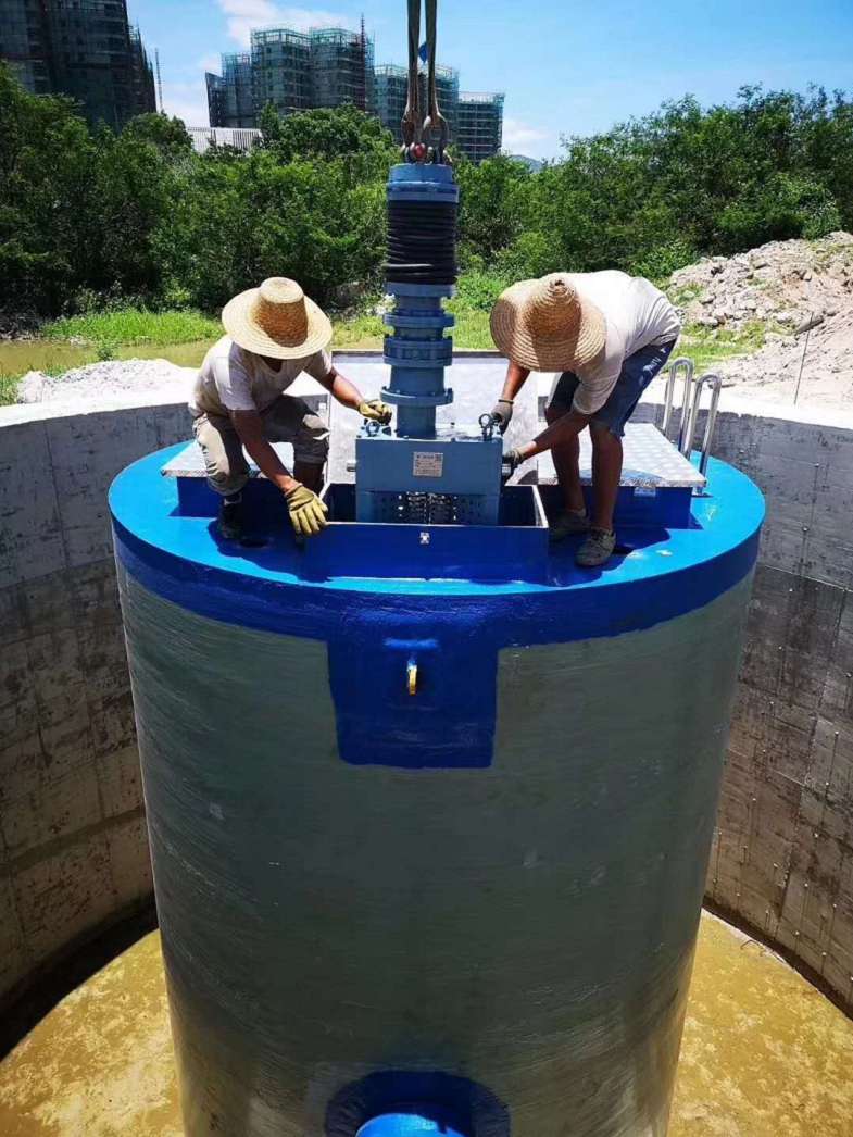 雅安一體化汙水提升泵站 玻璃鋼預製泵站