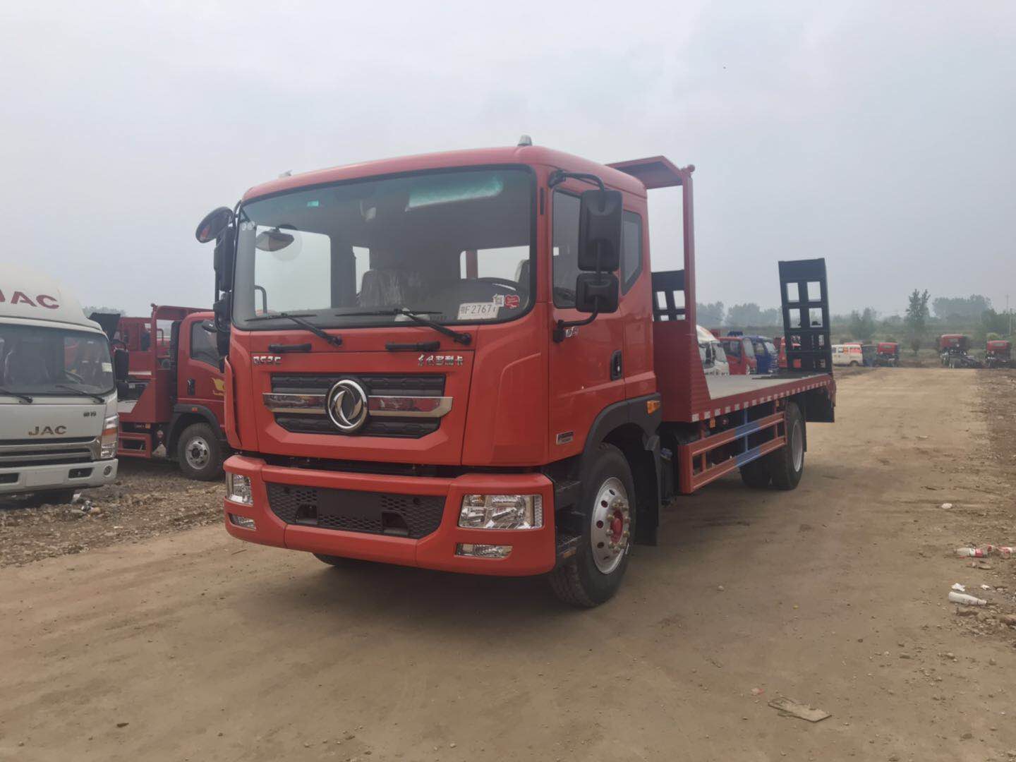 东风6米8拖板车 东风6米8拖板车多少钱-其他类型专用汽车|其他专用